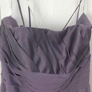 Purple bridesmaid dress - David’s Bridal